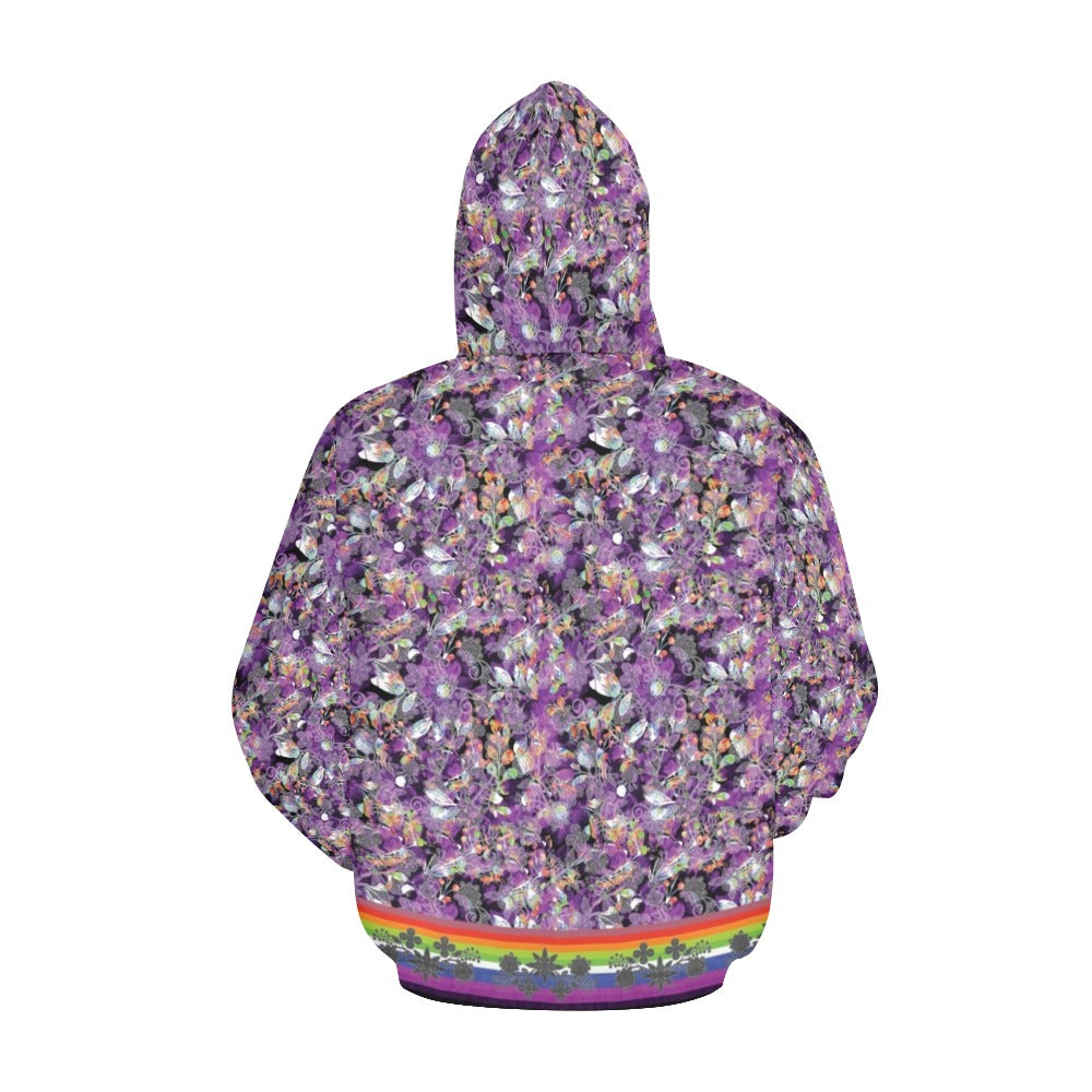 Culture in Nature Purple Hoodie for Women