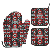 Load image into Gallery viewer, Chiefs Mountain Candy Sierra Dark Oven Mitt &amp; Pot Holder
