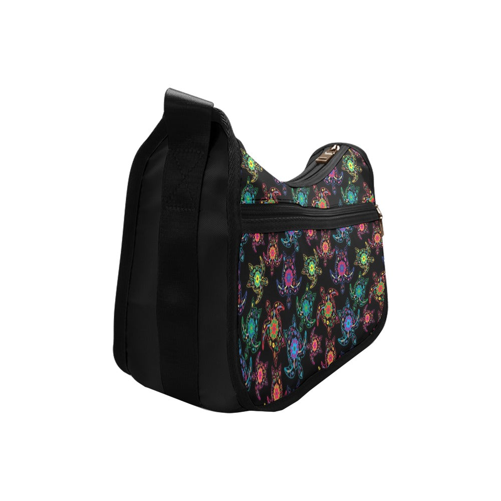 Floral Turtle Crossbody Bags