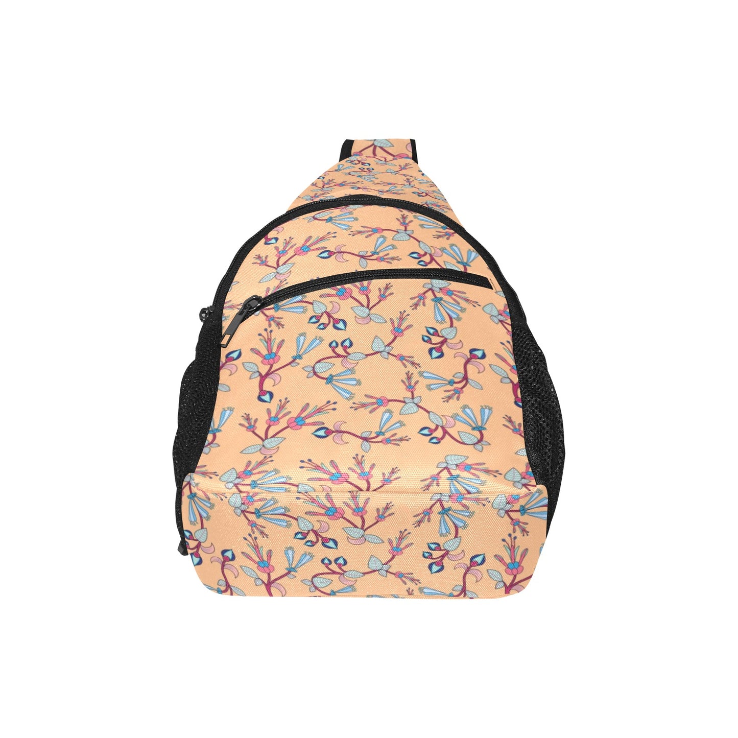 Swift Floral Peache Chest Bag