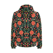 Load image into Gallery viewer, Floral Beadwork Six Bands Men&#39;s Padded Hooded Jacket
