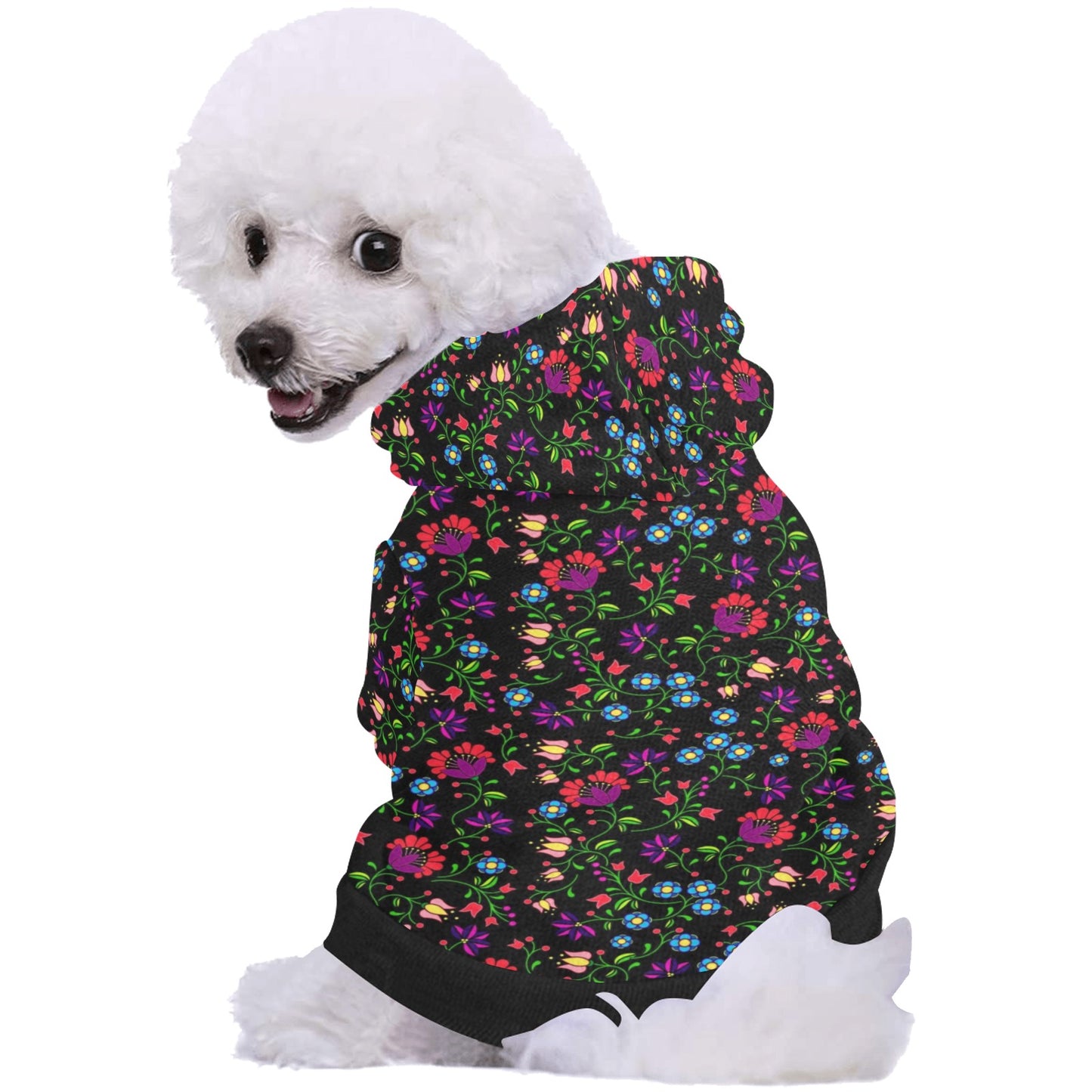 Fleur Indigine Pet Dog Hoodie