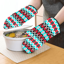 Load image into Gallery viewer, Two Spirit Dance Oven Mitt &amp; Pot Holder
