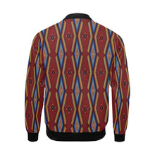 Load image into Gallery viewer, Diamond in the Bluff Red Bomber Jacket for Men
