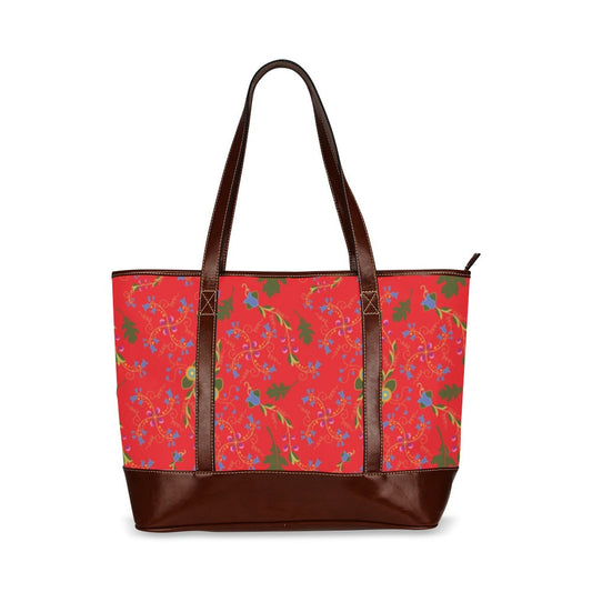 Vine Life Scarlet Tote Handbag