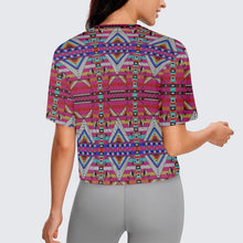 Load image into Gallery viewer, Medicine Blessing Pink Crop Top
