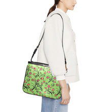 Load image into Gallery viewer, LightGreen Yellow Star Small Shoulder Bag
