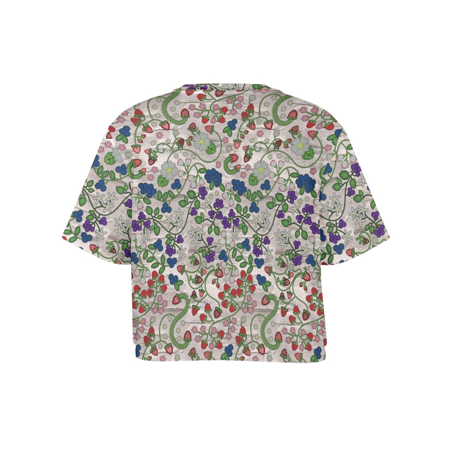 Grandmother Stories Bright Birch Crop Top