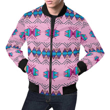 Load image into Gallery viewer, Sacred Trust Carnation Bomber Jacket for Men
