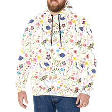 Load image into Gallery viewer, Fresh Fleur Men&#39;s Long Sleeve Fleece Hoodie
