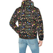 Load image into Gallery viewer, Fresh Fleur Midnight Men&#39;s Padded Hooded Jacket
