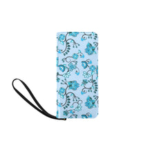 Load image into Gallery viewer, Blue Floral Amour Women&#39;s Clutch Purse
