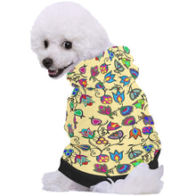 Load image into Gallery viewer, Indigenous Paisley Vanilla Pet Dog Hoodie
