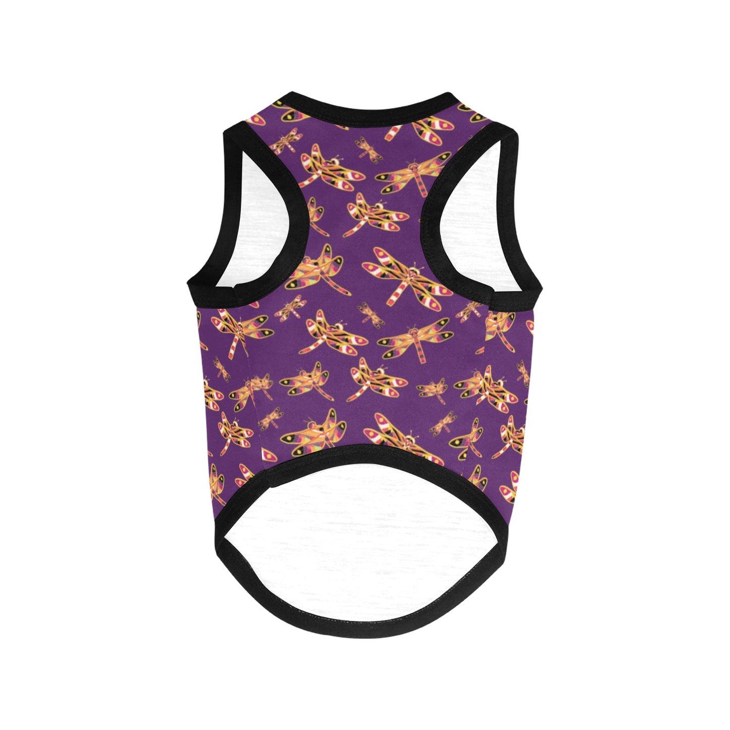 Gathering Yellow Purple Pet Tank Top