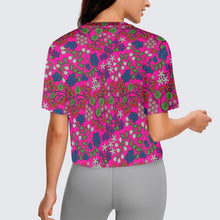 Load image into Gallery viewer, Takwakin Harvest Blush Crop Top
