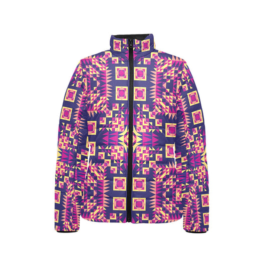Kaleidoscope Stand Collar Jacket