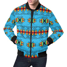 Load image into Gallery viewer, Sacred Trust Sky Bomber Jacket for Men
