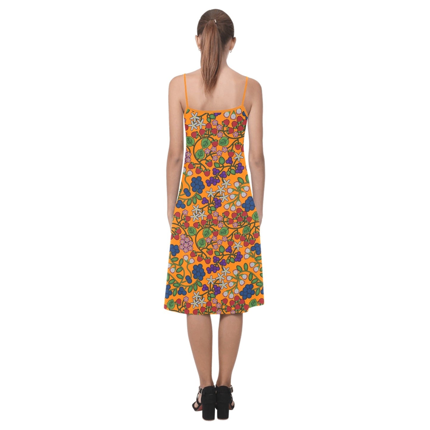 Takwakin Harvest Carrot Alcestis Slip Dress