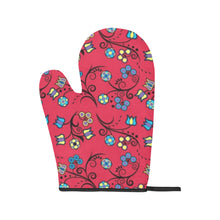 Load image into Gallery viewer, Blue Trio Cardinal Oven Mitt &amp; Pot Holder
