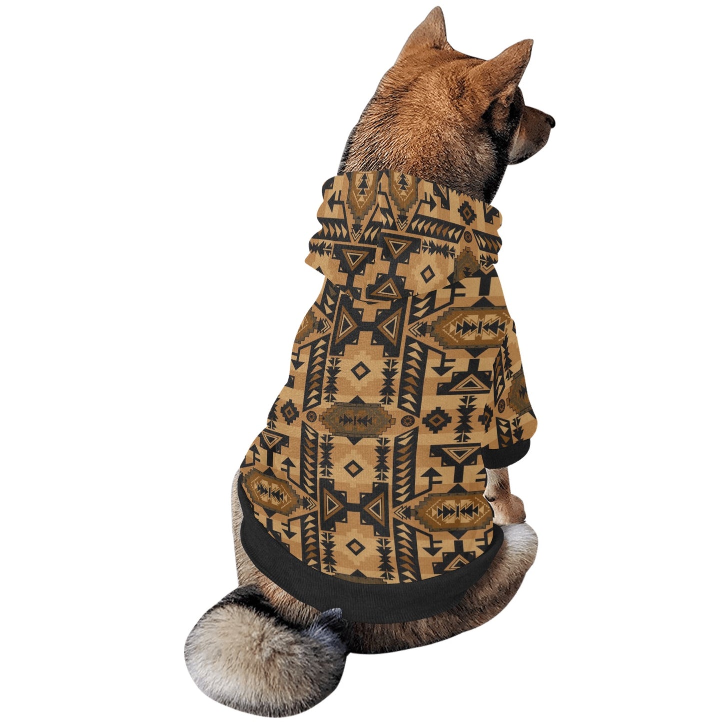 Chiefs Mountain Tan Pet Dog Hoodie