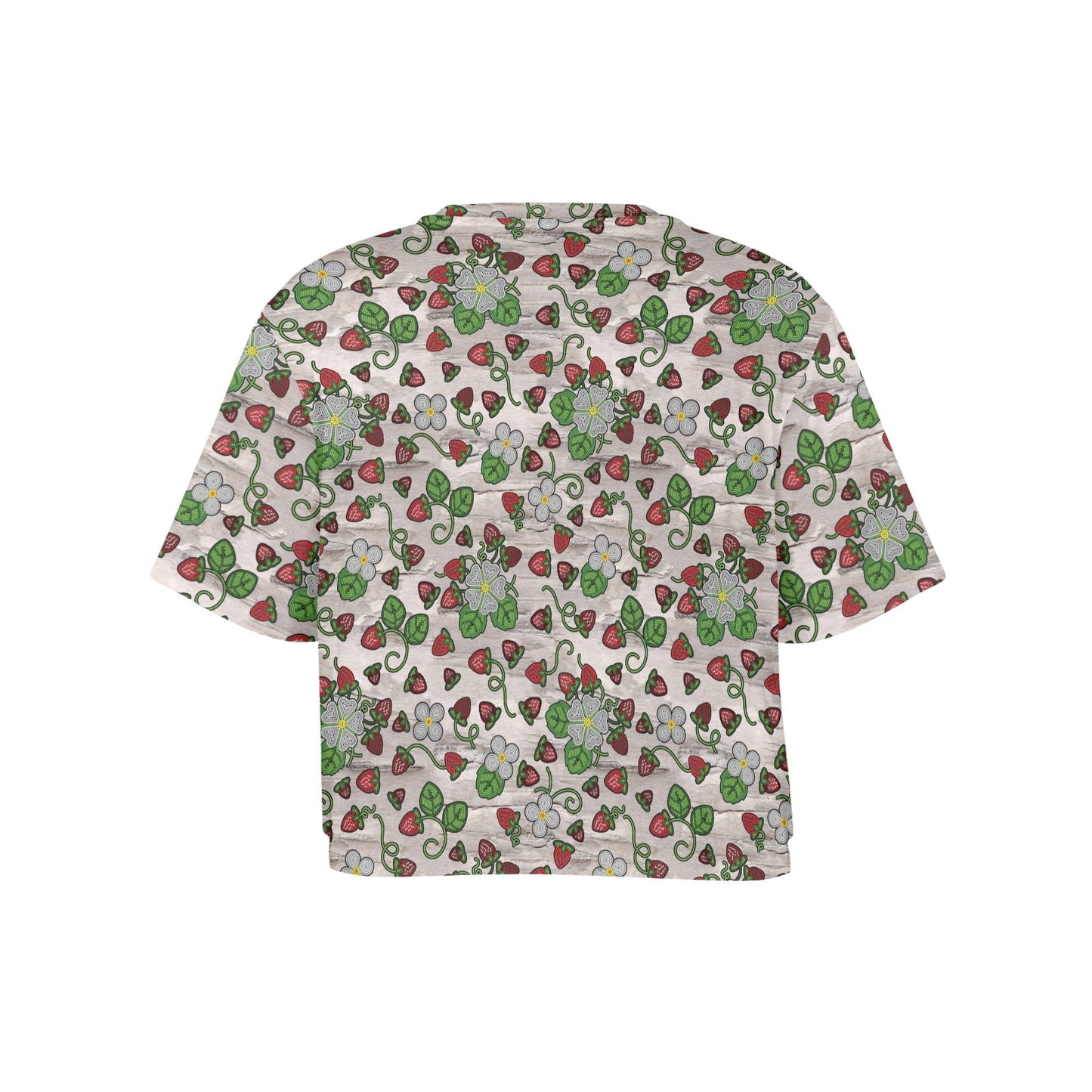 Strawberry Dreams Bright Birch Crop Top