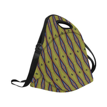 Load image into Gallery viewer, Diamond in the Bluff Yellow Neoprene Lunch Bag/Large
