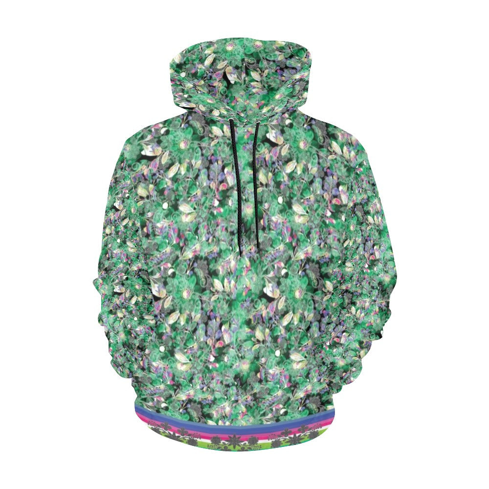 Culture in Nature Green Hoodie for Women
