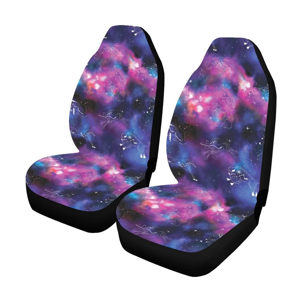 Animal Ancestors 1 Blue and Pink Car Seat Covers (Set of 2)