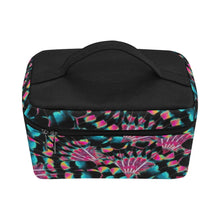 Load image into Gallery viewer, Hawk Feathers Heat Map Cosmetic Bag
