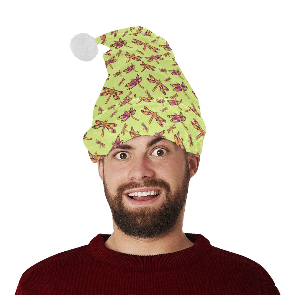 Gathering Lime Santa Hat