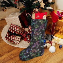 Load image into Gallery viewer, Floral Wolves Christmas Stocking
