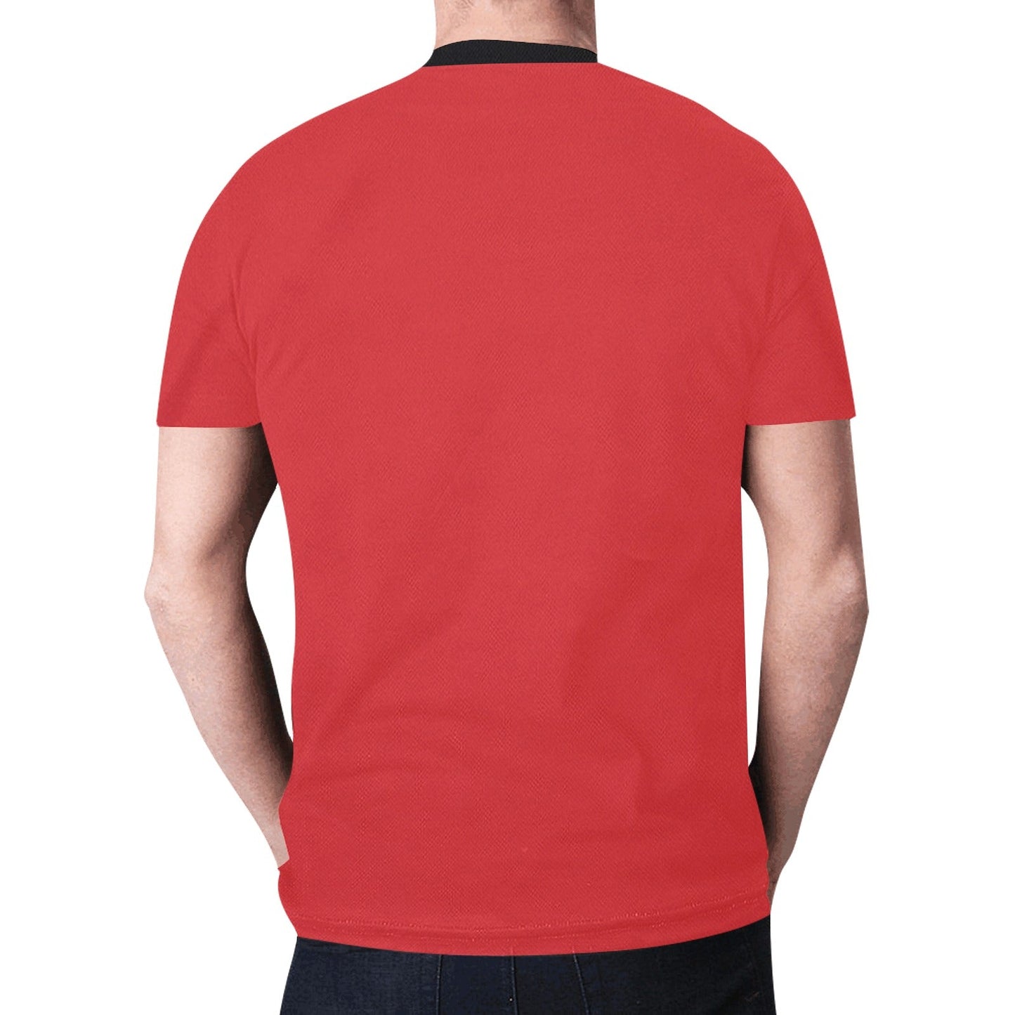 Wolf Spirit Guide Red New T-shirt for Men