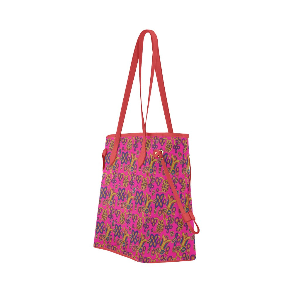 Rainbow Tomorrow Tulip Clover Canvas Tote Bag