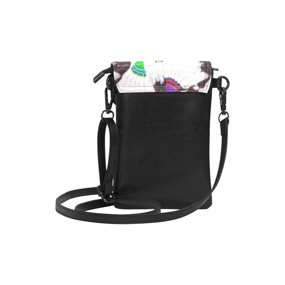 Eagle Feather Fans Small Cell Phone Purse