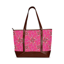 Load image into Gallery viewer, Willow Bee Bubblegum Tote Handbag
