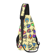 Load image into Gallery viewer, Indigenous Paisley Vanilla Chest Bag
