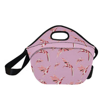 Load image into Gallery viewer, Strawberry Pink Neoprene Lunch Bag/Large
