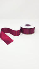 Load image into Gallery viewer, Double Face Solid Colored Ribbon Wine
