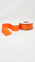 Load image into Gallery viewer, Double Face Solid Colored Ribbon Torrid Orange
