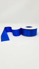 Load image into Gallery viewer, Double Face Solid Colored Ribbon Electric Blue
