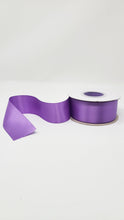 Load image into Gallery viewer, Double Face Solid Colored Ribbon Grape
