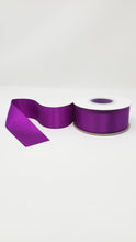 Load image into Gallery viewer, Double Face Solid Colored Ribbon Ultra Violet
