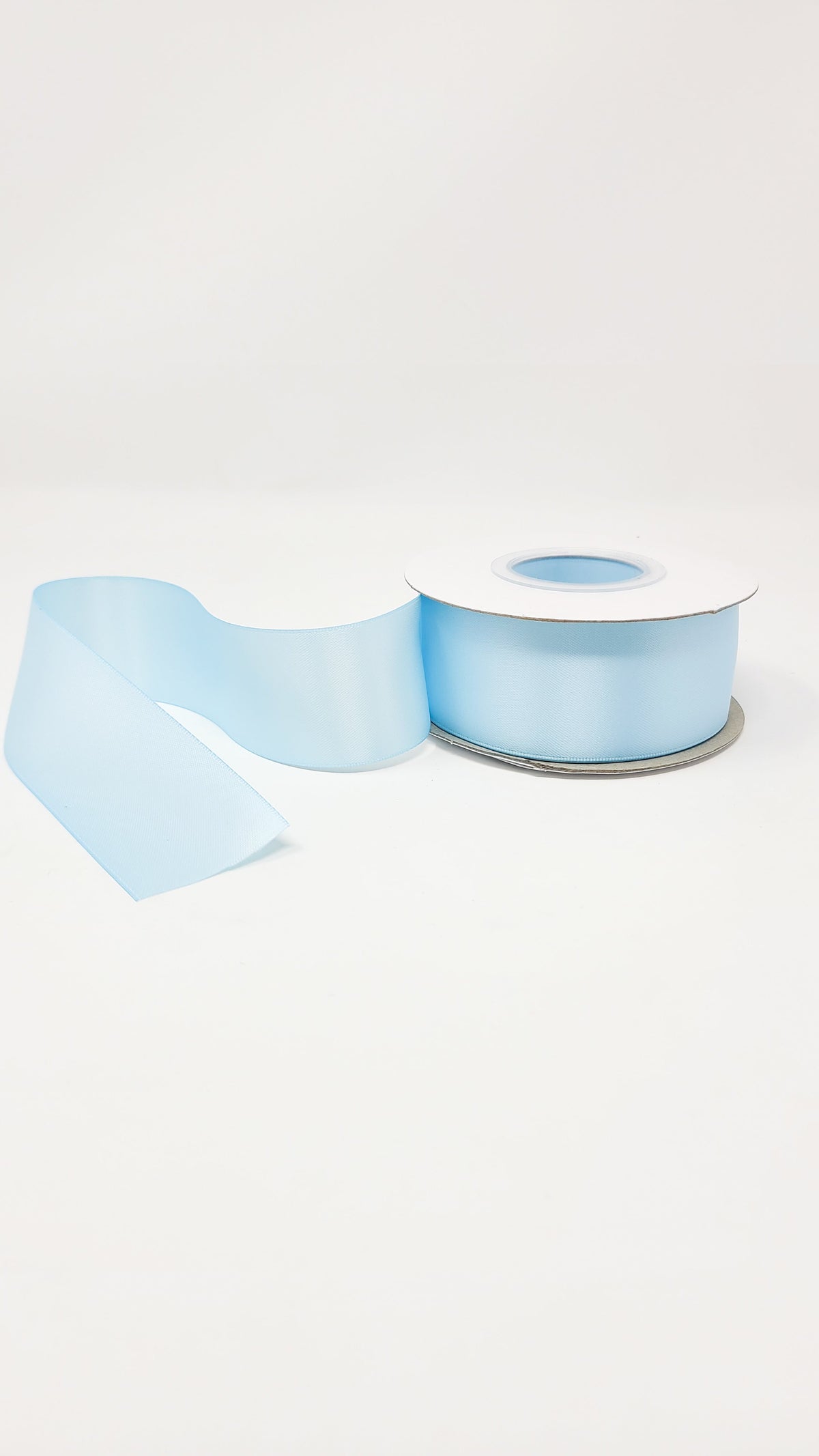 Light Blue Riboon Double Face Solid Colored Ribbon Light Blue – 49DzineMembers