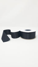 Load image into Gallery viewer, Double Face Solid Colored Ribbon Black
