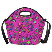 Load image into Gallery viewer, Indigenous Paisley Neoprene Lunch Bag/Large
