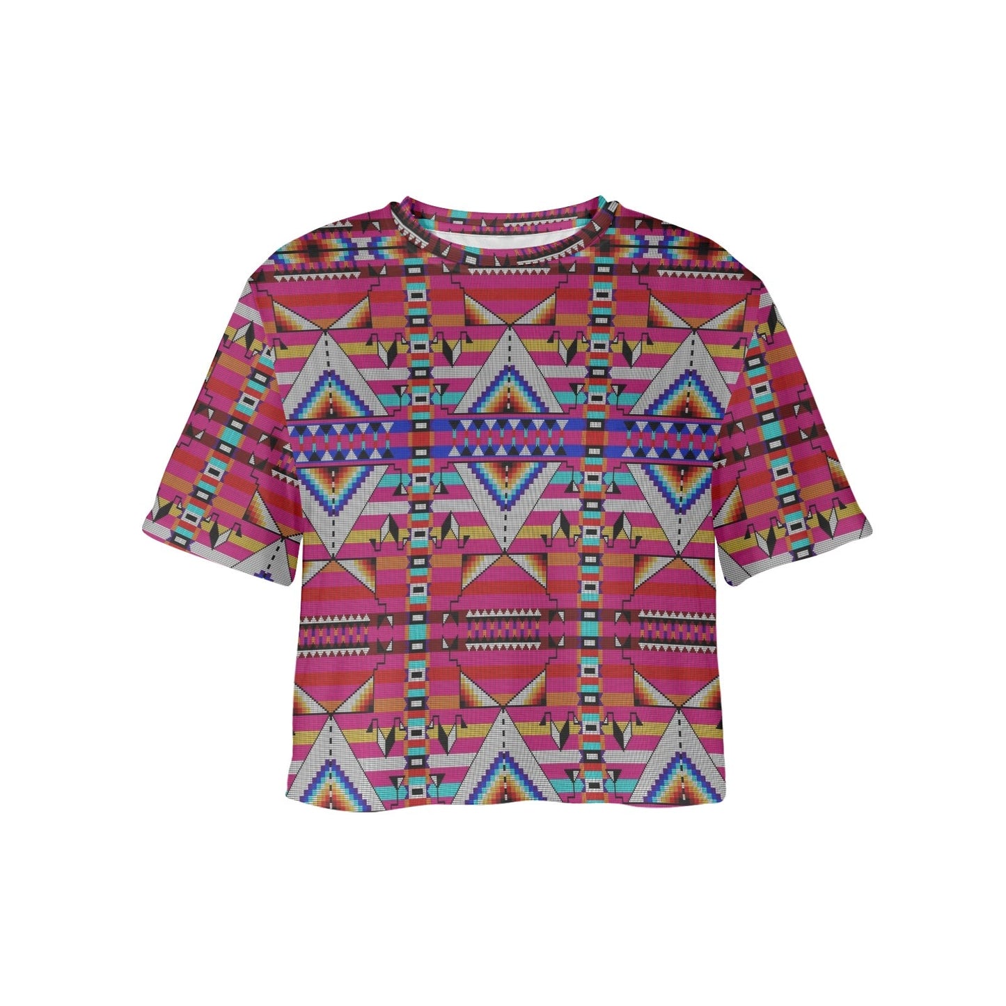 Medicine Blessing Pink Crop Top