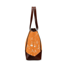 Load image into Gallery viewer, Ledger Dables Orange Tote Handbag
