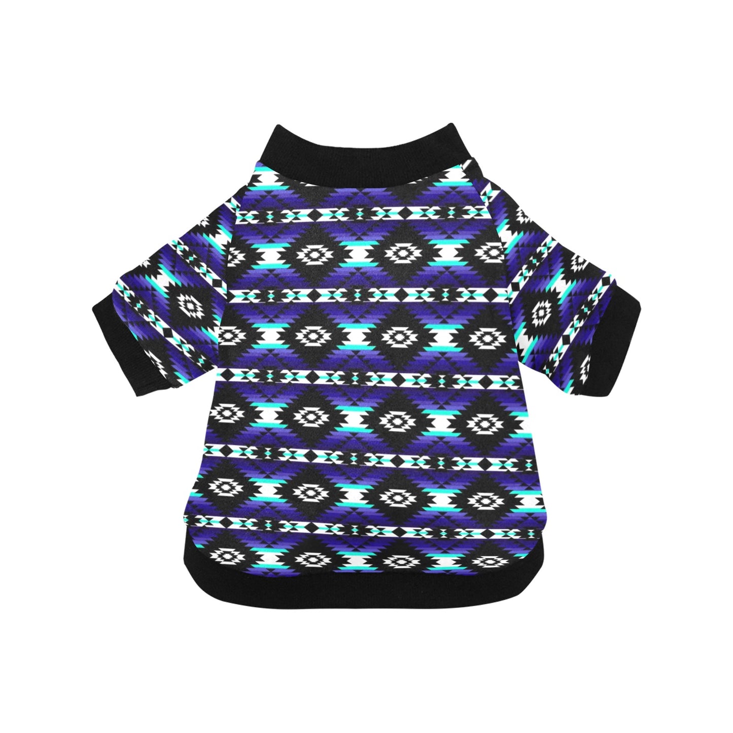 Cree Confederacy Midnight Pet Dog Round Neck Shirt