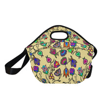 Load image into Gallery viewer, Indigenous Paisley Vanilla Neoprene Lunch Bag/Large
