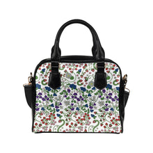 Load image into Gallery viewer, Grandmother Stories White Shoulder Handbag
